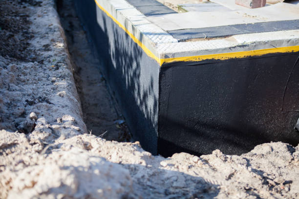 Residential Waterproofing installation at a Atwood, KS home by SJ Waterproofing Pros
